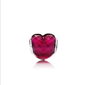 Pandora Red Heart Charm